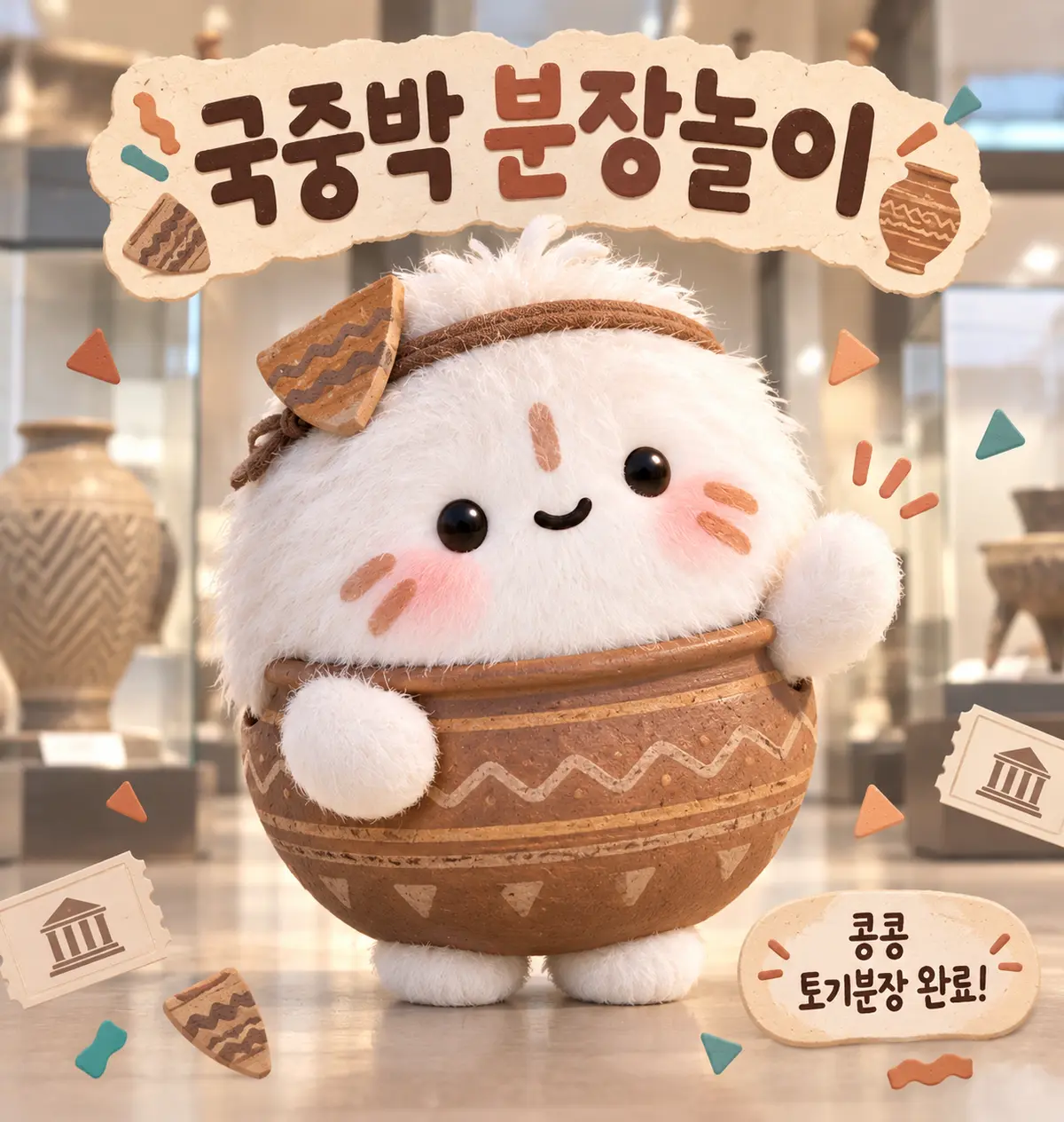 콩콩 토기분장 참여작