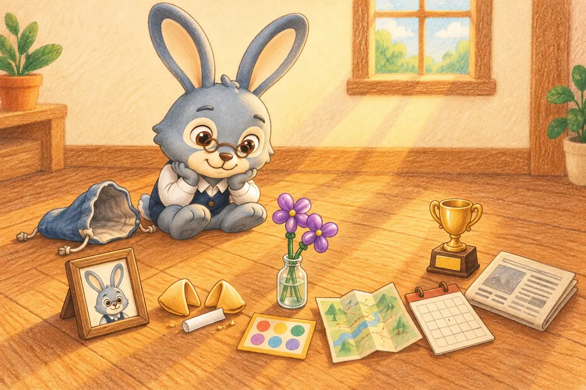 주머니는 비고 집은 찼습니다 — 도토리로 받은 열세 가지 표지 그림