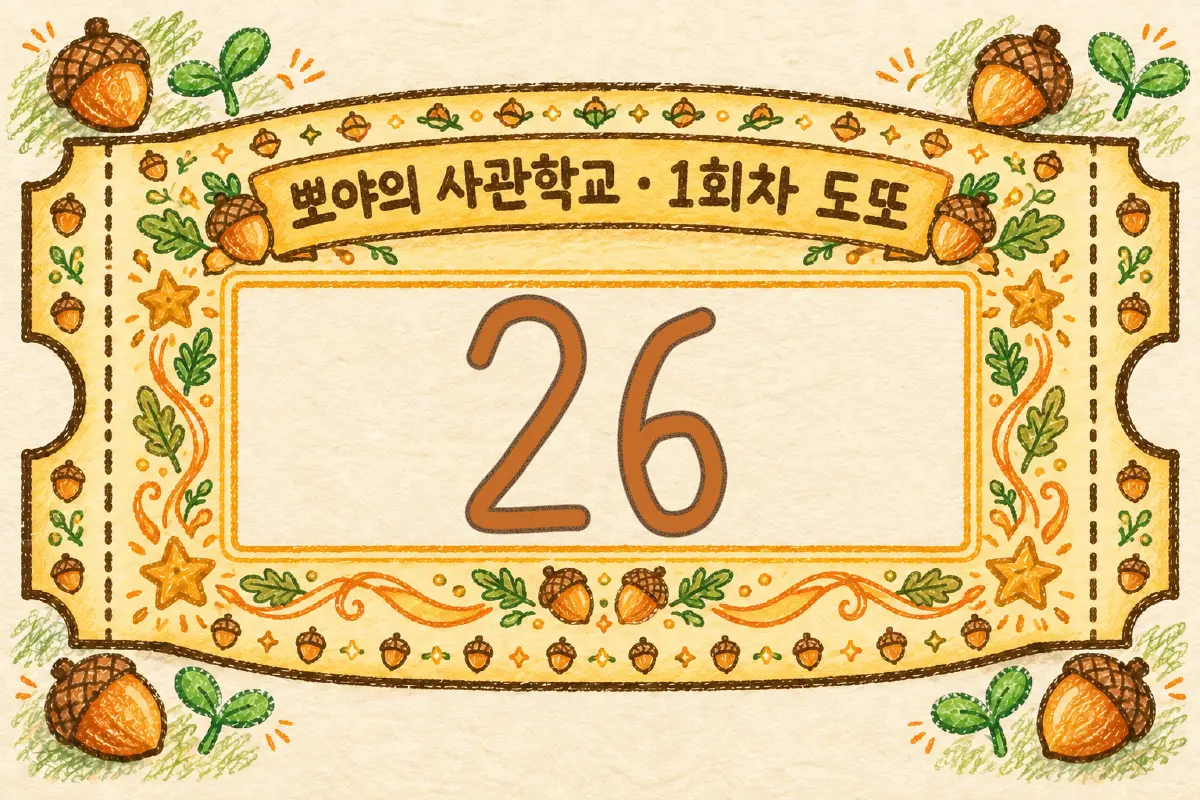 감자네 복권 1장 — 26번